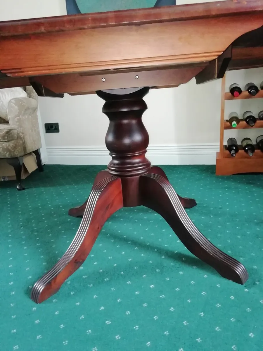 Oval folding dining table - Image 2