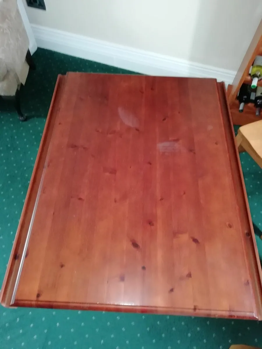 Oval folding dining table - Image 4