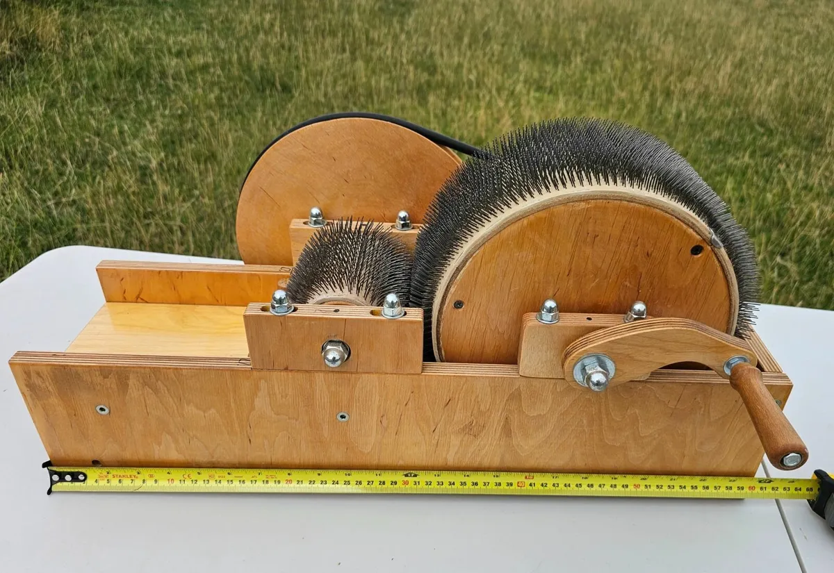 Drum Carder for wool picking (50TPI) - Image 3