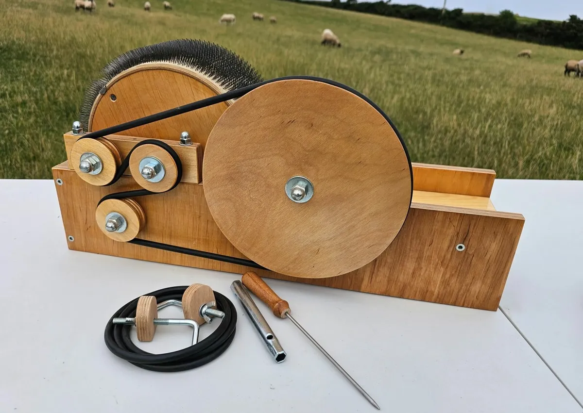 Drum Carder for wool picking (50TPI) - Image 4
