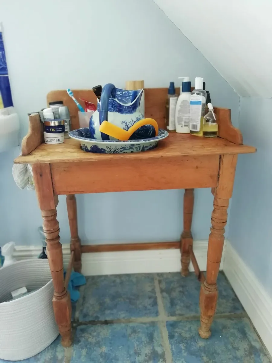 Antique Wash Stand Vanity Unit - Image 1