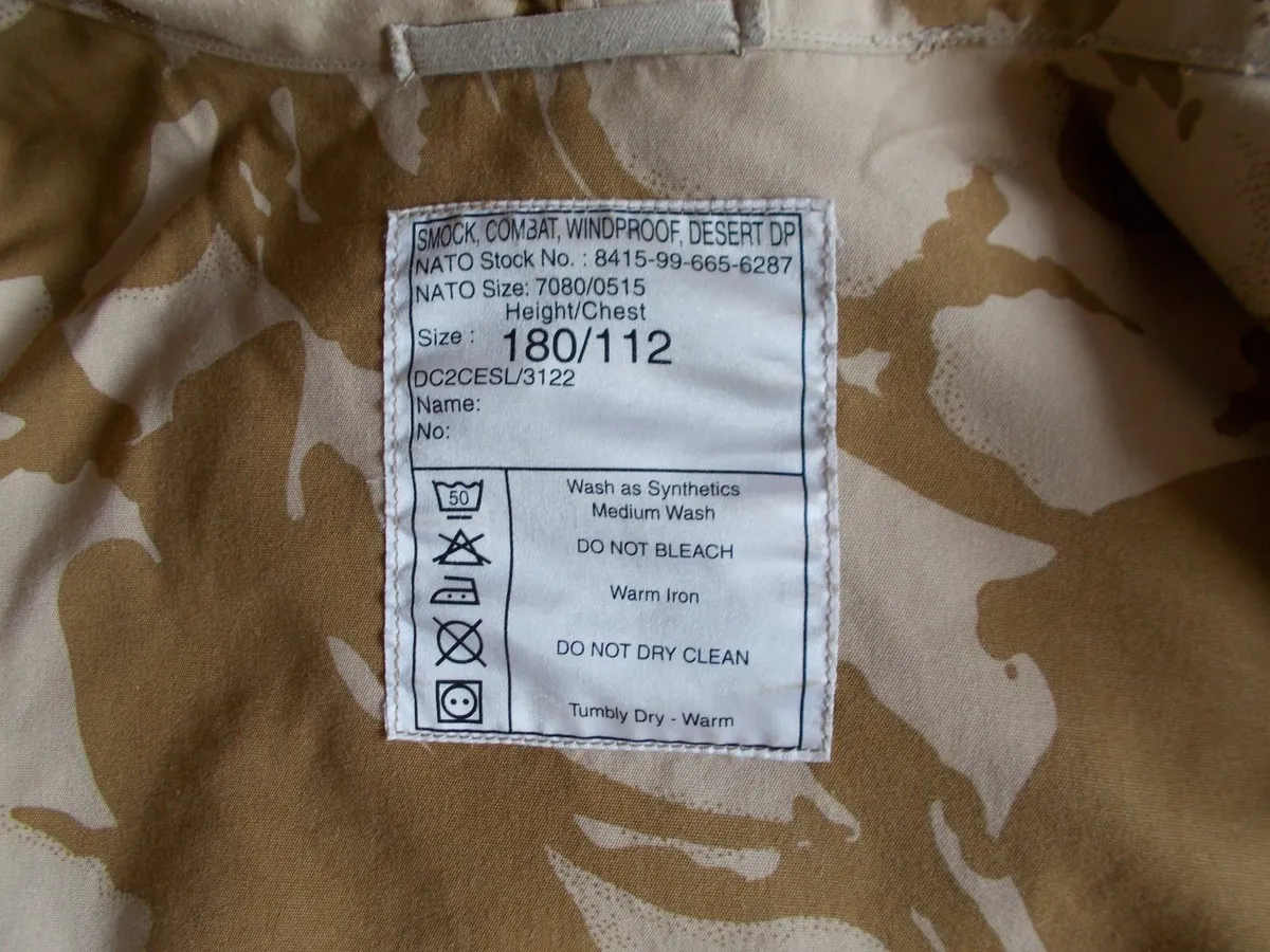 Desert Camo Jacket - NATO issue - Image 2