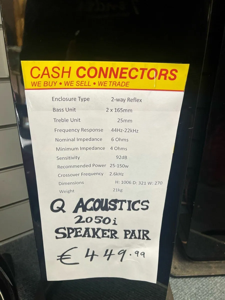 Q Acoustics 2050i Speaker Pair - Image 2