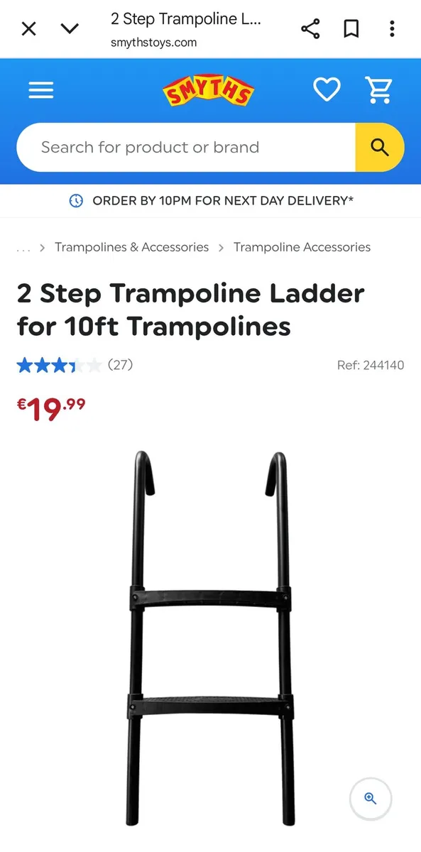 Trampoline ladder - Image 1