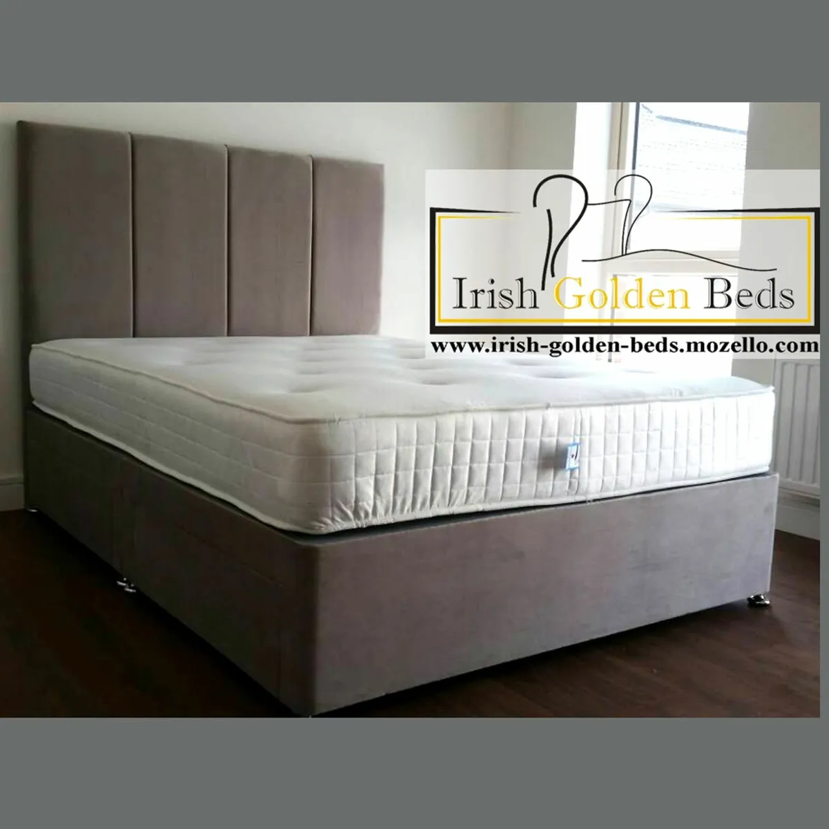 bed frame and headboard, free delivery - Image 3