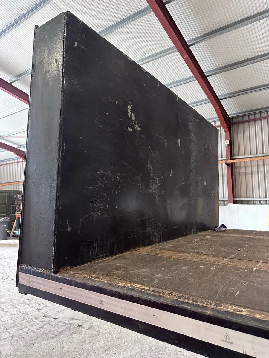 Flat trailer with moffett mounty kit - Image 4