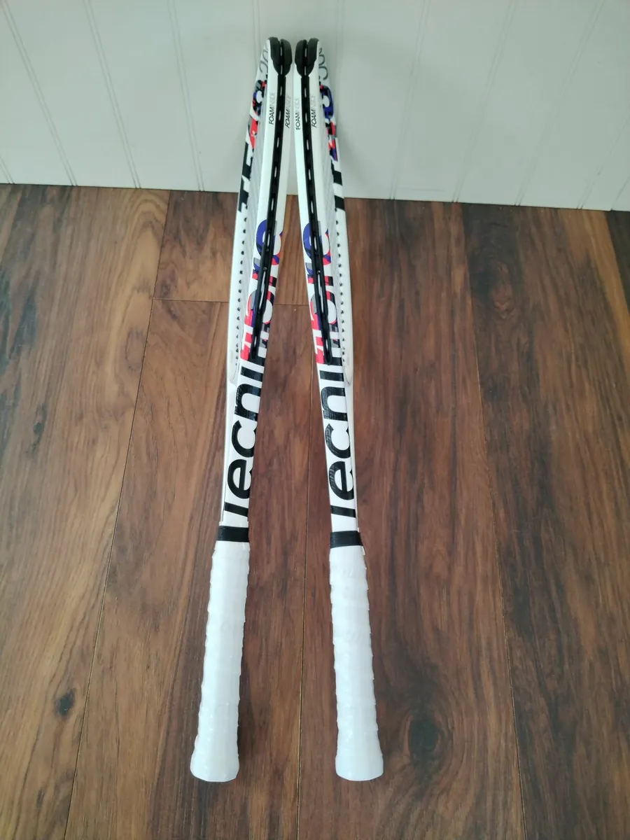Pair of Tecnifibre Tennis Rackets for sale - Image 2