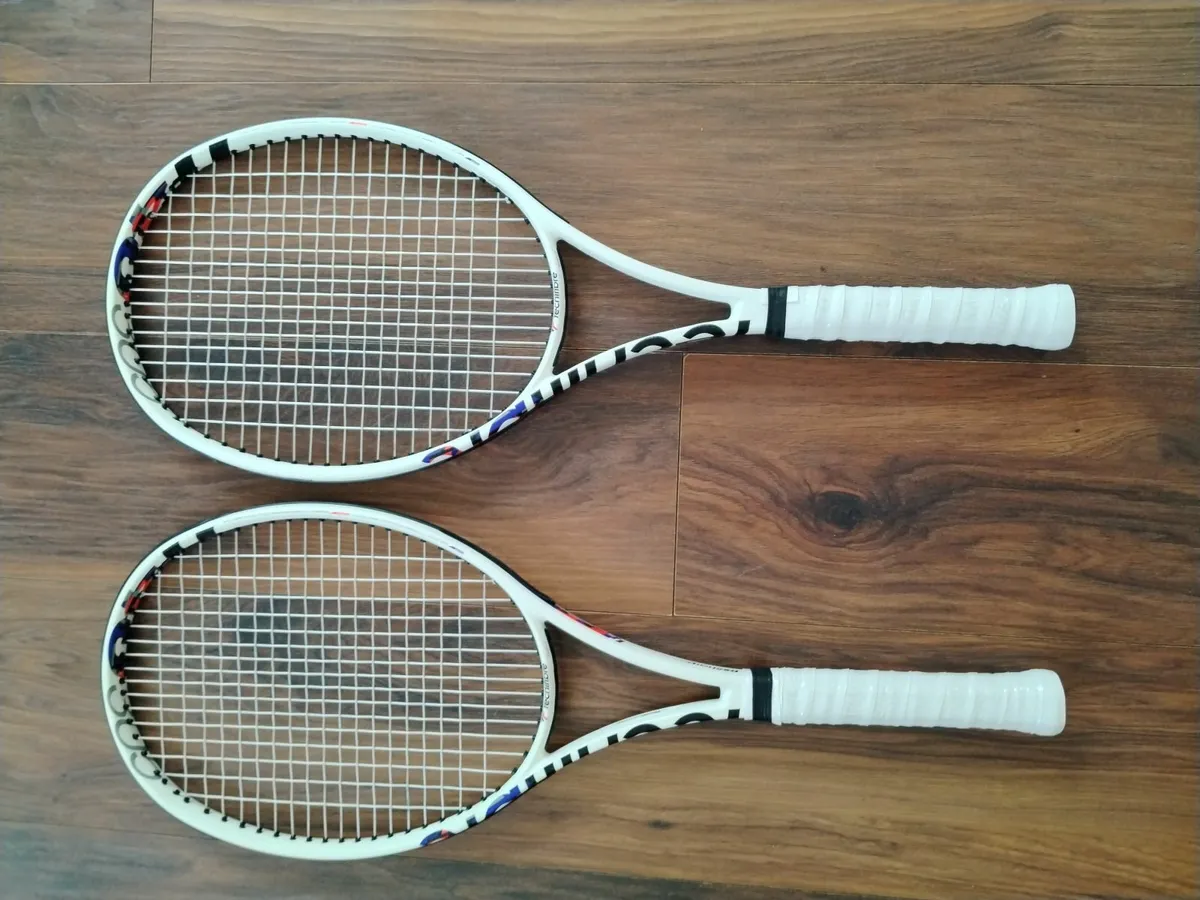 Pair of Tecnifibre Tennis Rackets for sale - Image 1
