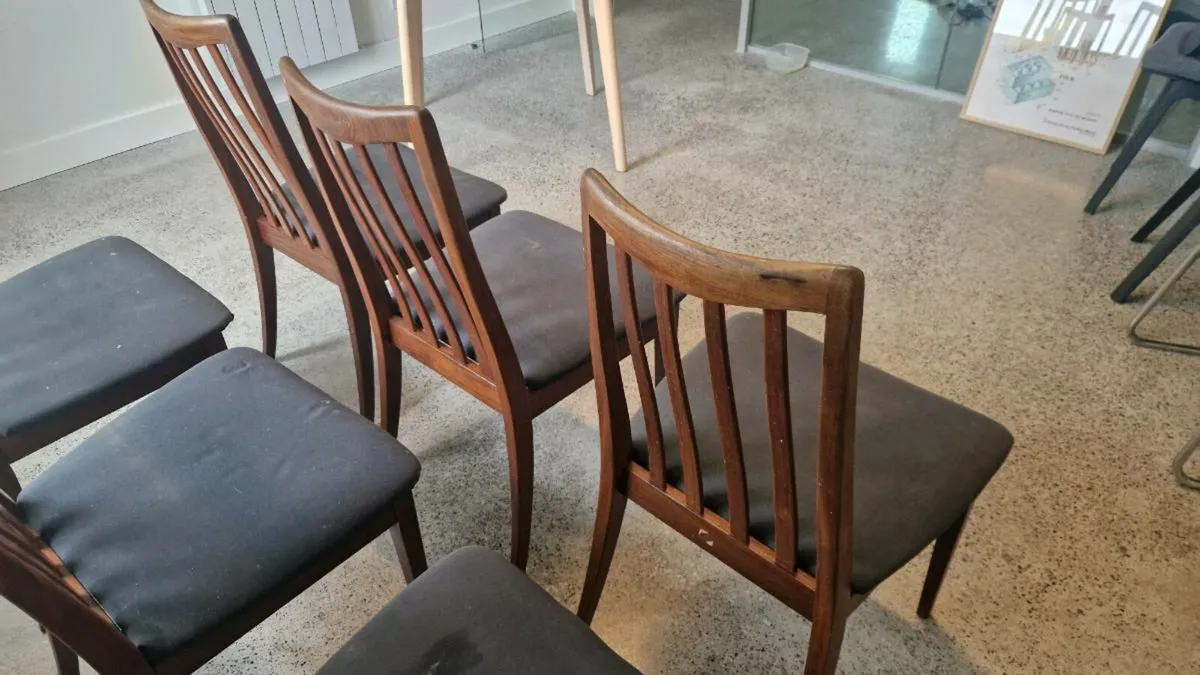 G Plan Chairs x 6 - Image 3