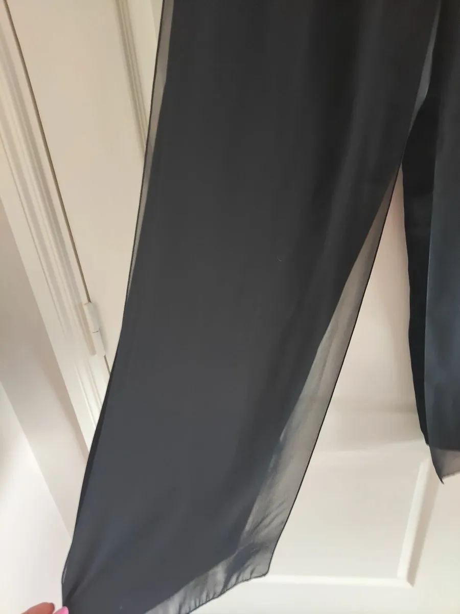 Black palazzo trousers - Image 2