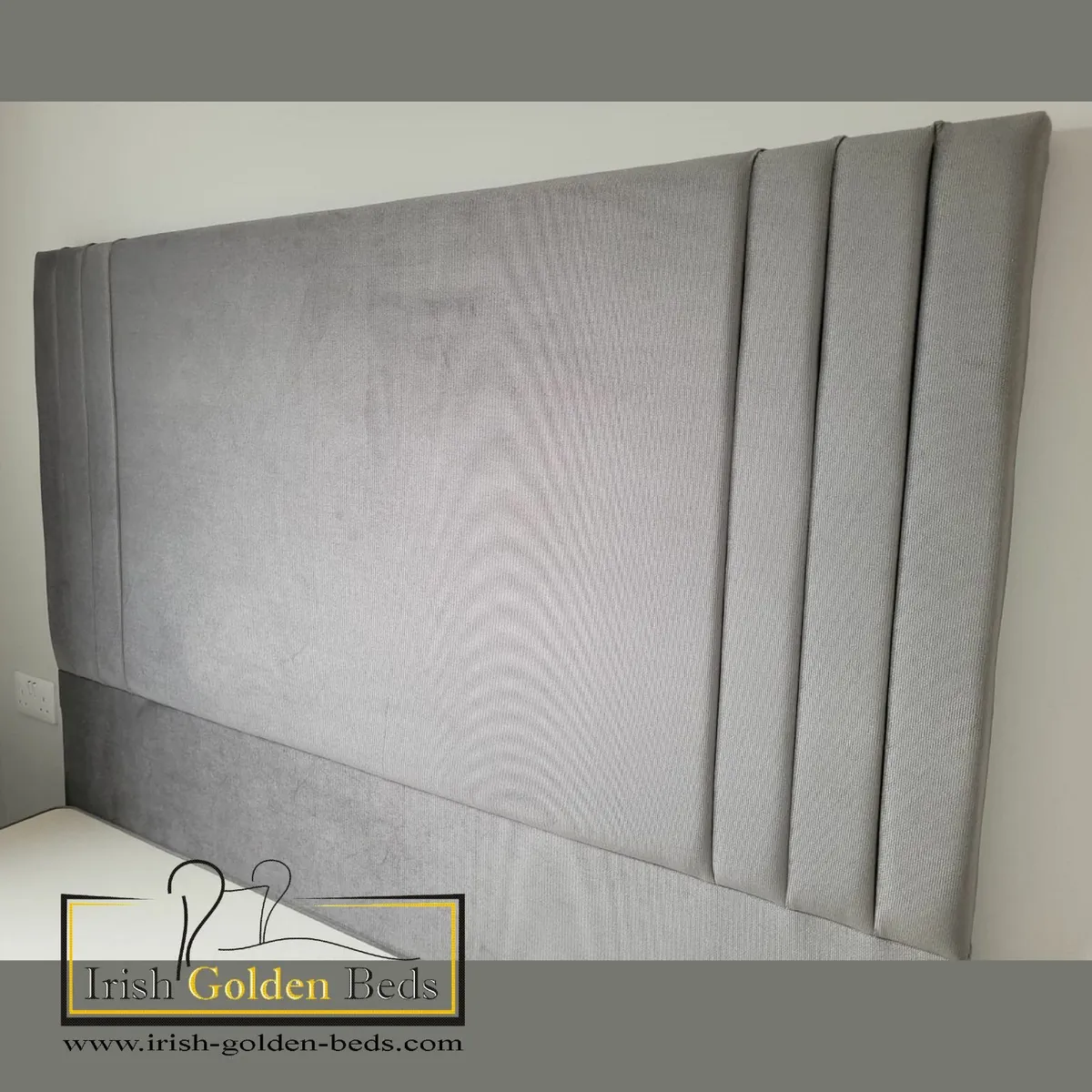 bed frame and headboard, free delivery - Image 1