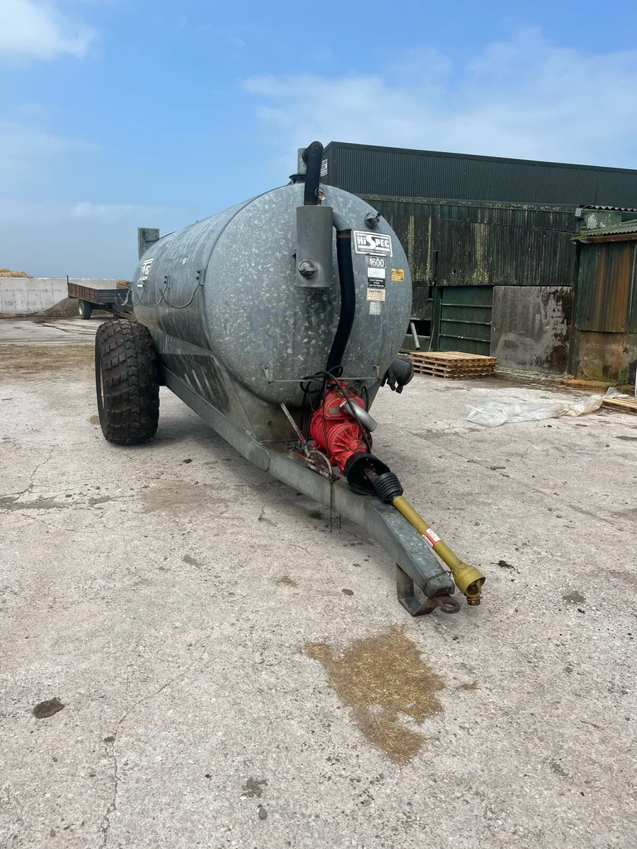 HiSpec 1600 gallon slurry tank - Image 1