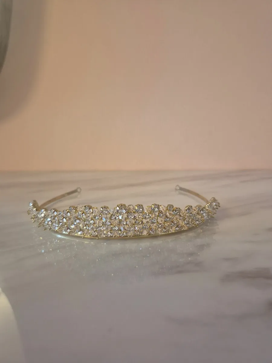 Wedding dress and tiara for sale - Image 2