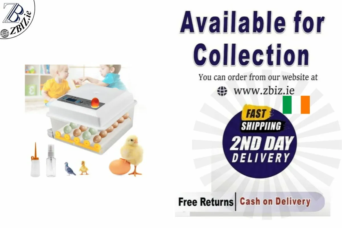 Egg Incubator 16 Automatic with Temp Control - Image 1