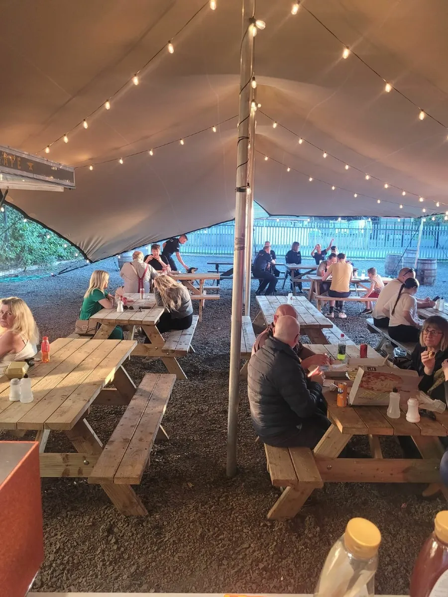 Nomadik Stretch Marquee 15m * 10.5m, poles&ropes - Image 4