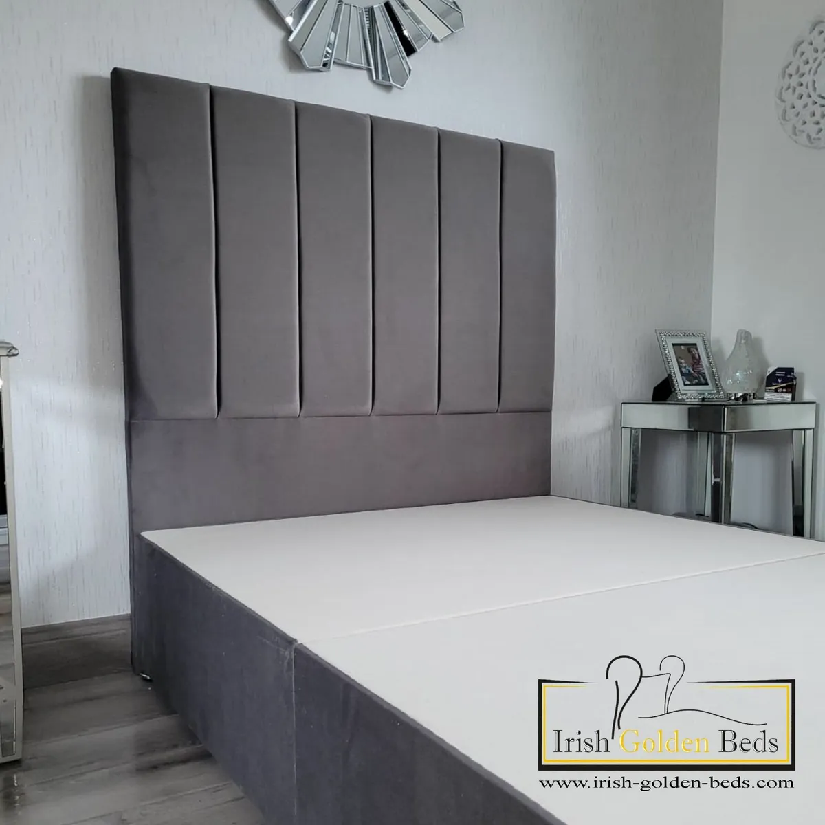 bed frame and headboard, free delivery - Image 4