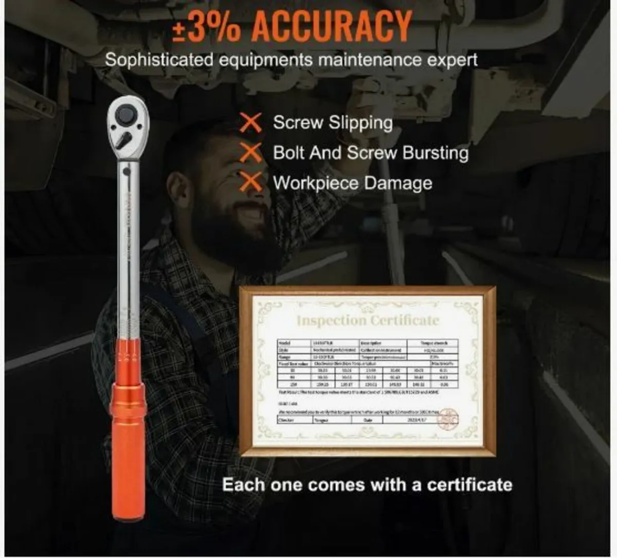 Torque Wrench, 1/2-inch Drive Click - Image 2