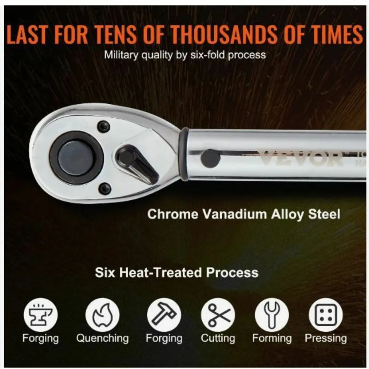 Torque Wrench, 1/2-inch Drive Click - Image 3