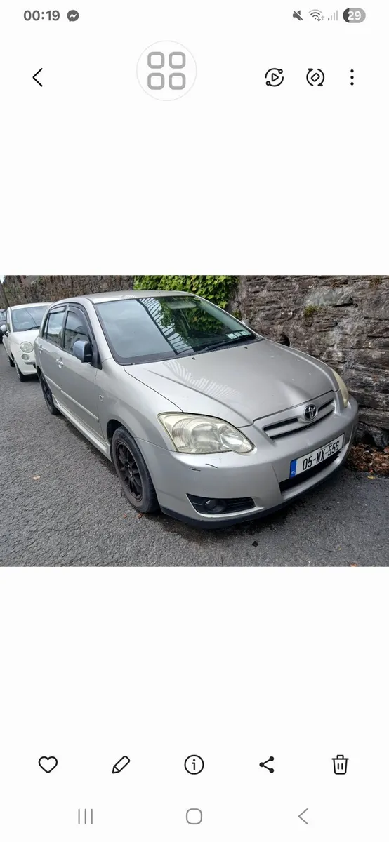 2005 TOYOTA COROLLA 1.4 PETROL HATCHBACK NEW NCT - Image 1