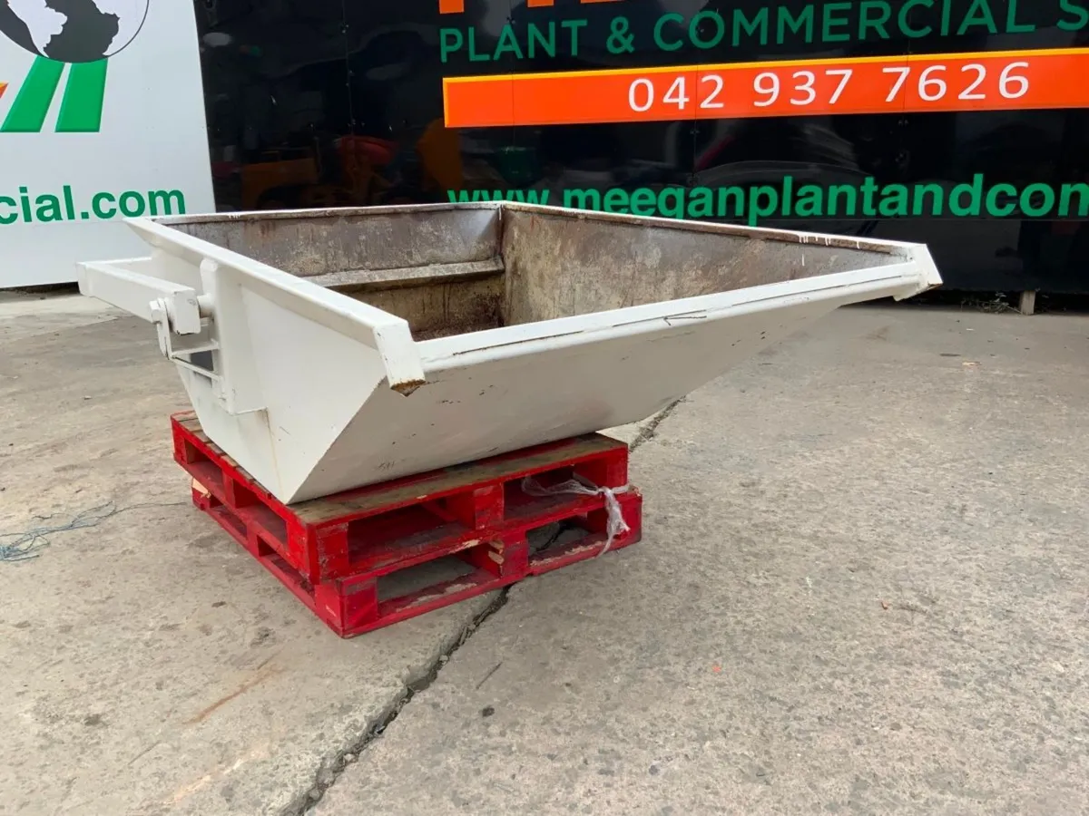 CONQUIP 1000lts SELF TIPPING BOAT SKIP.........00 - Image 3