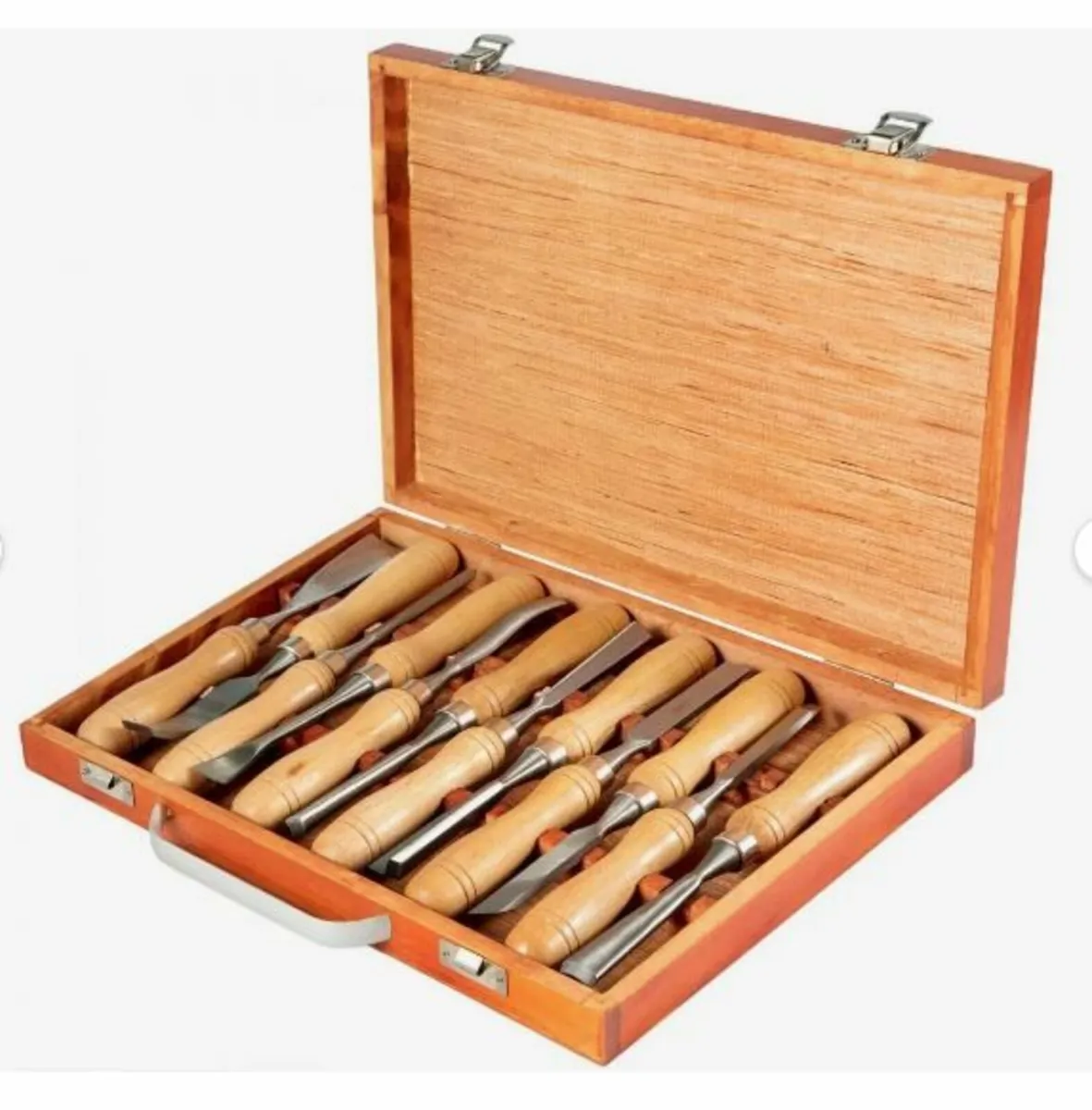 Wood Chisel Sets 12pcs Lathe Chisels - Image 1