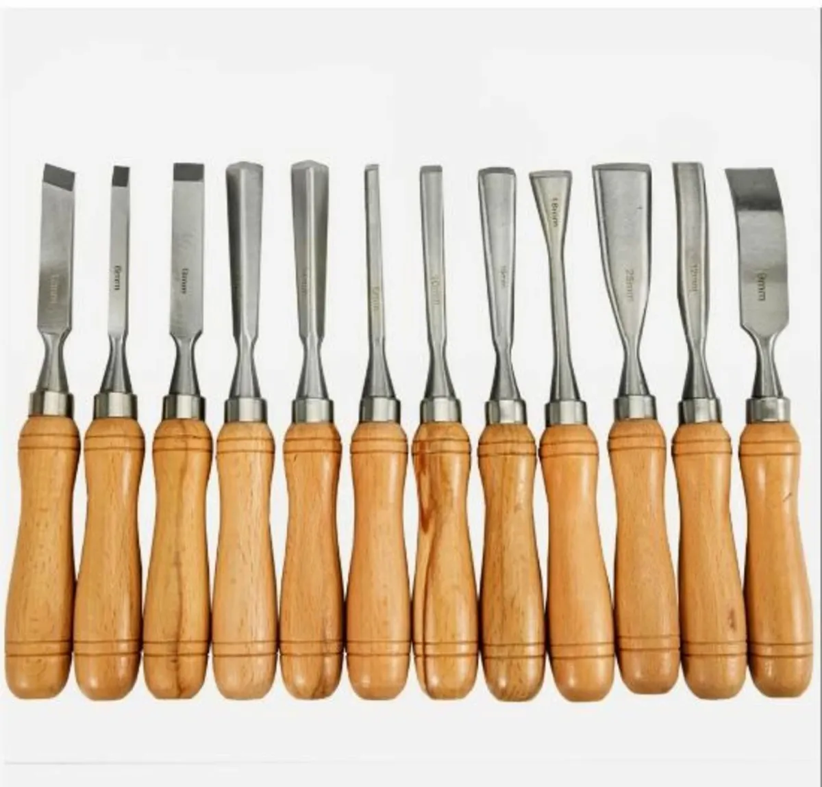 Wood Chisel Sets 12pcs Lathe Chisels - Image 4