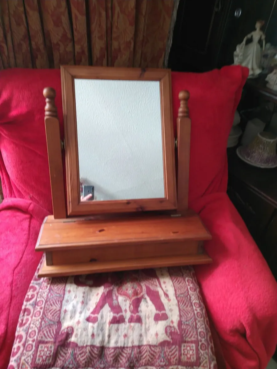 antique  mirror - Image 1