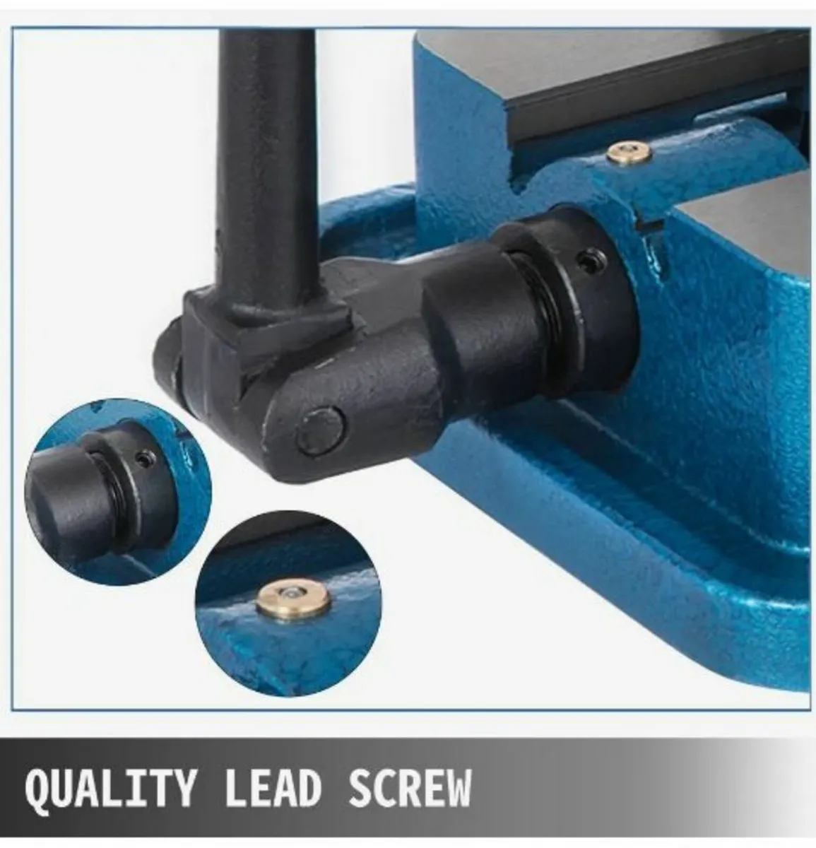 80MM Heavy Duty Milling Vise Bench Clamp - Image 4