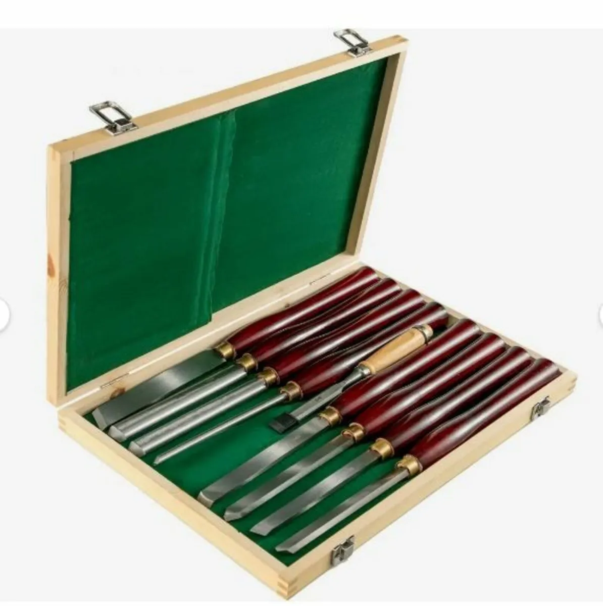 Wood Chisel Sets 8pcs Lathe Chisels - Image 1