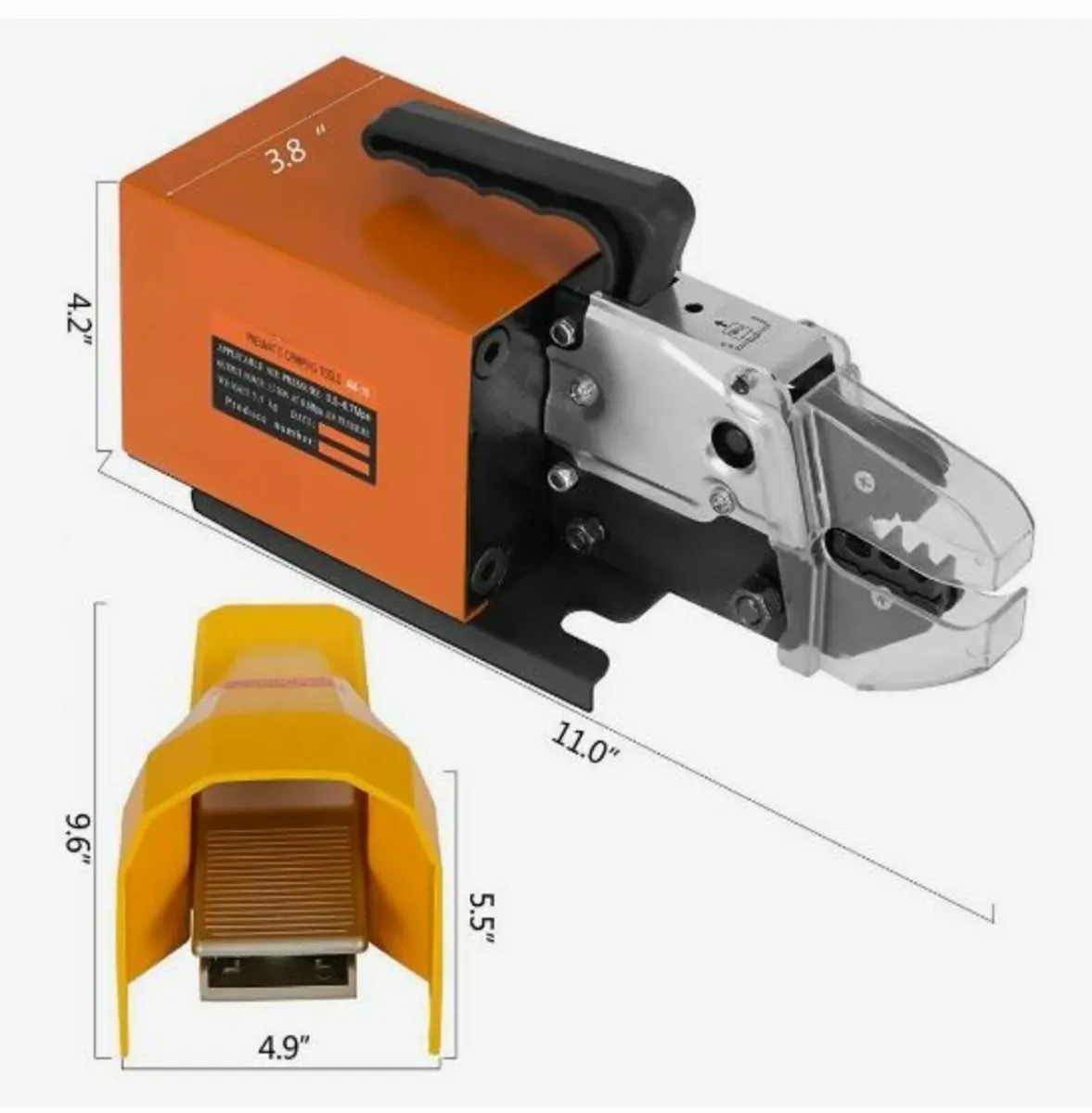 Pneumatic Crimping Tool Am-10, Air Powered Wire - Image 2