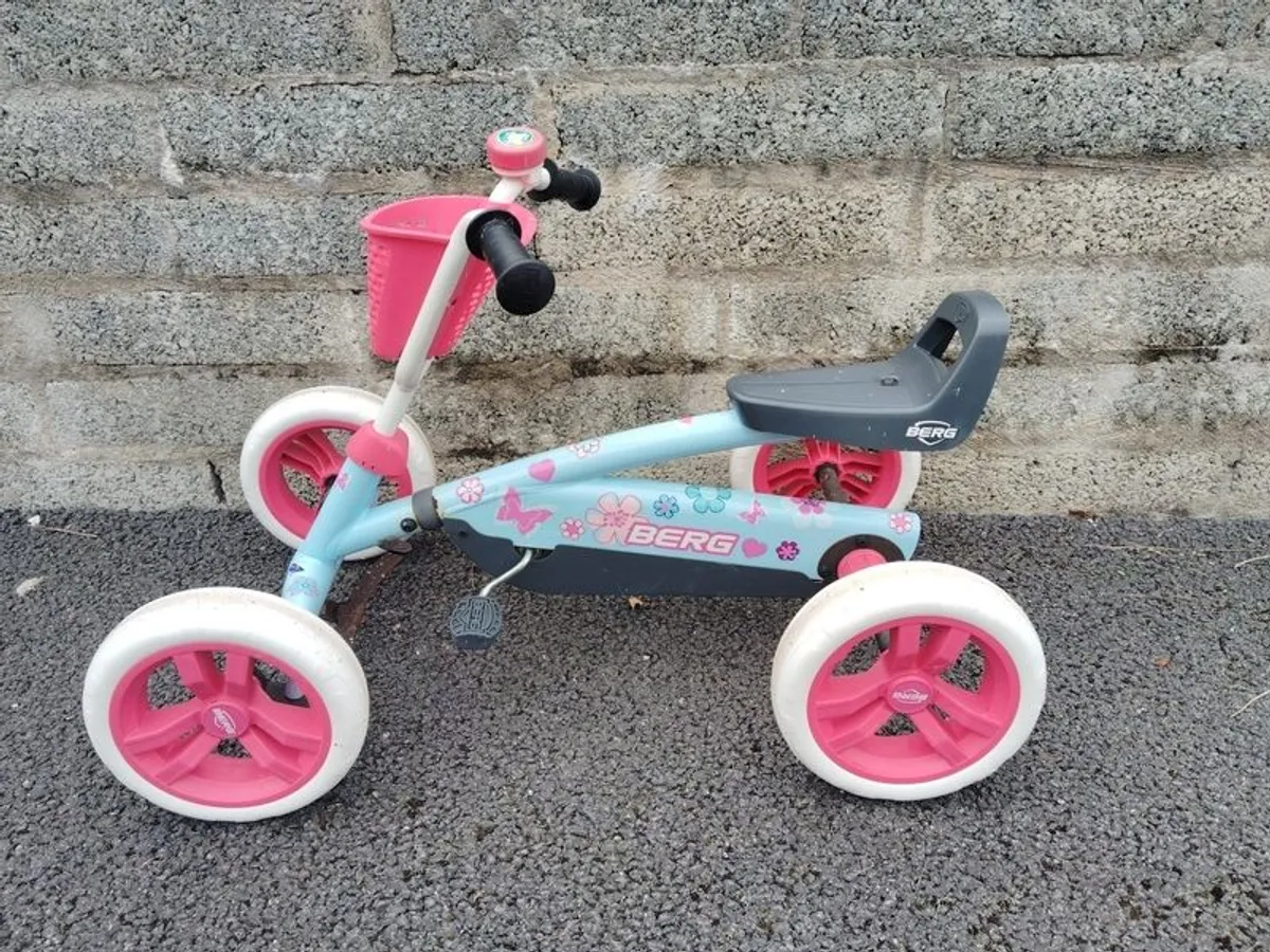 berg go kart /batman bicycle / girls bicycle / Peppa balance Bike - Image 1