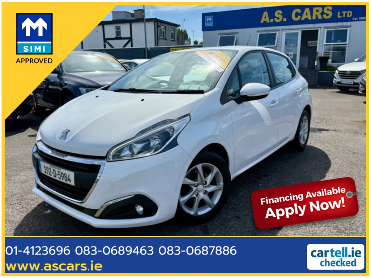 Peugeot 208 ACTIVE 1.2 5DR ** IRISH CAR ** REVERSE - Image 1