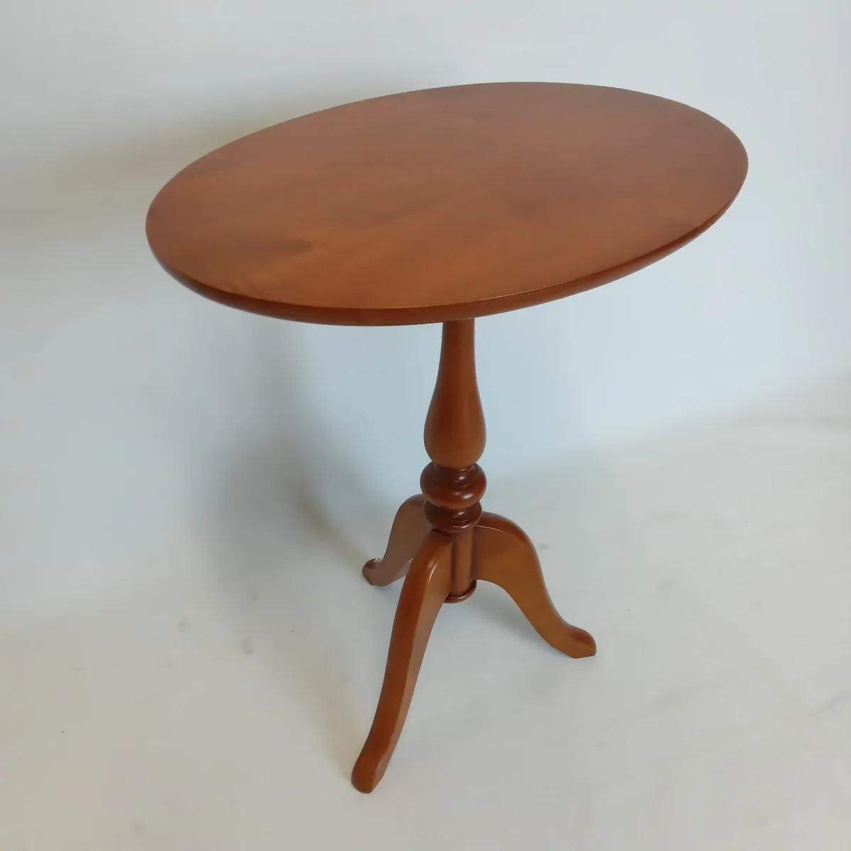 Lamp Table Oval Cherry - Image 1