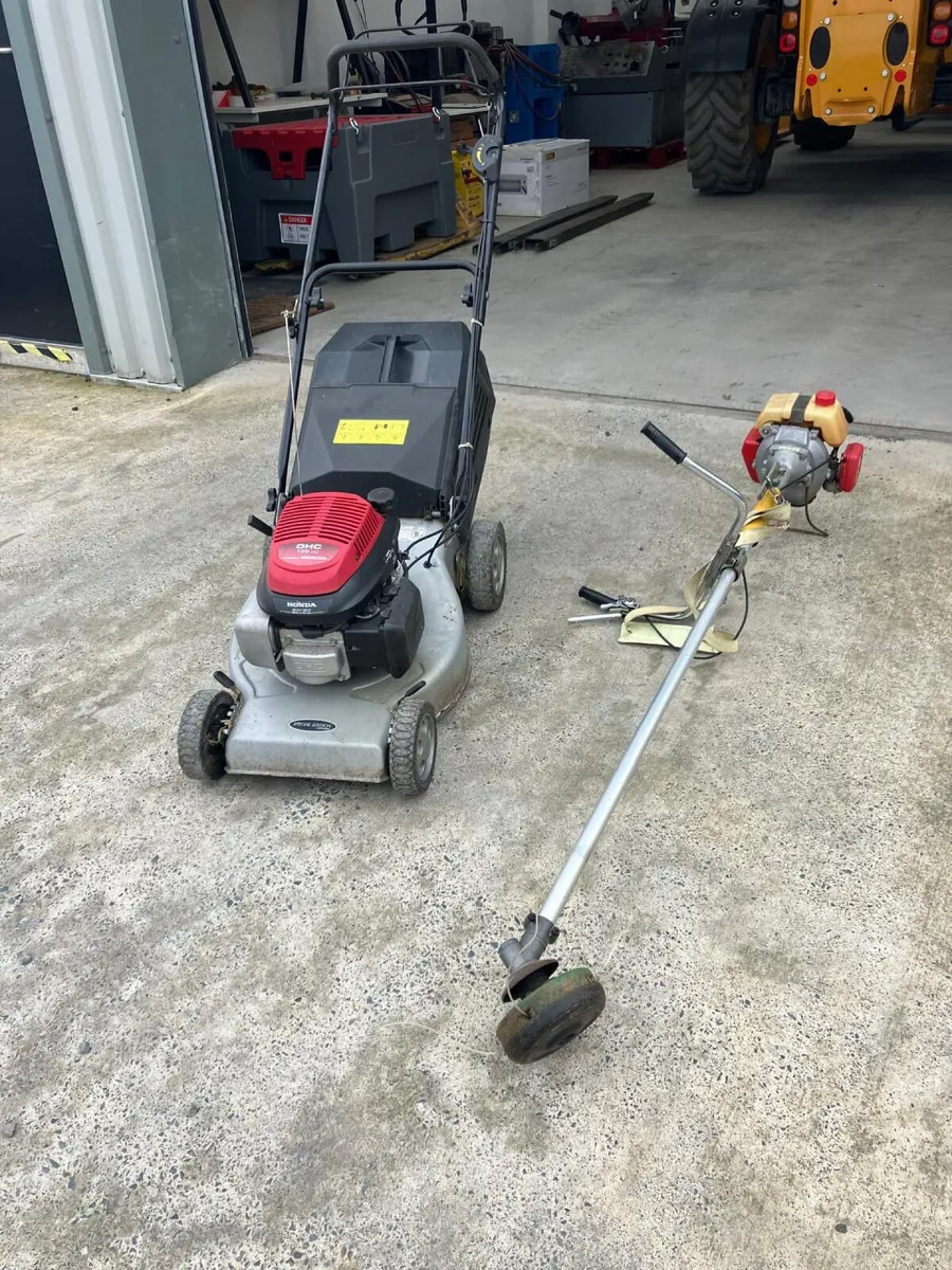 Petrol lawnmower and Strimmer **Online Auction** - Image 1