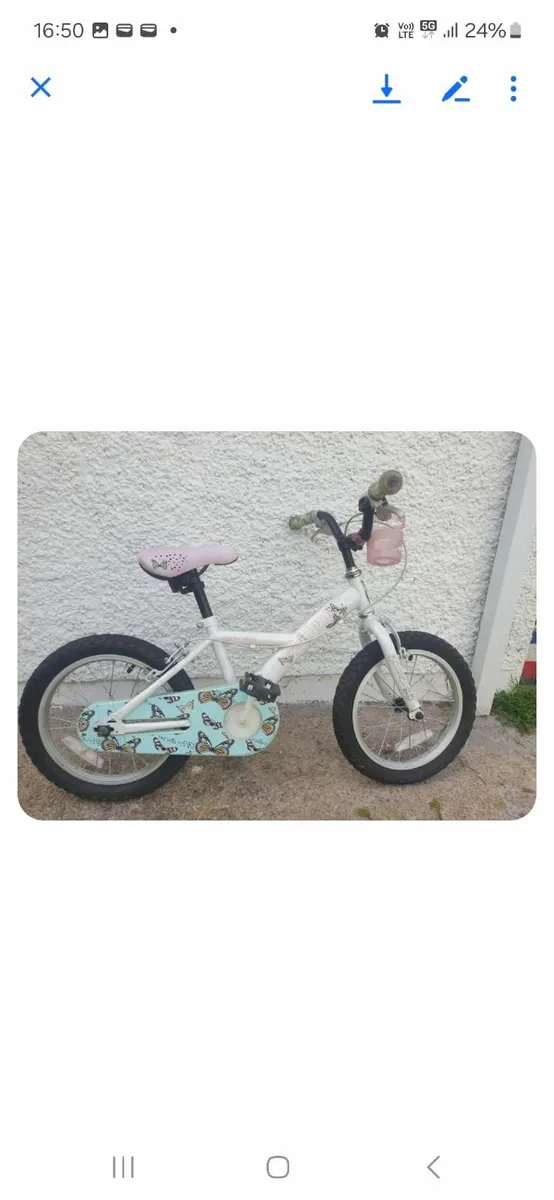 16inch girls bike - Image 2
