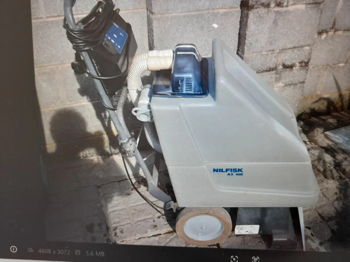 For  sale  a Nilfisk  AX 400 carpet cleaning machi - Image 1