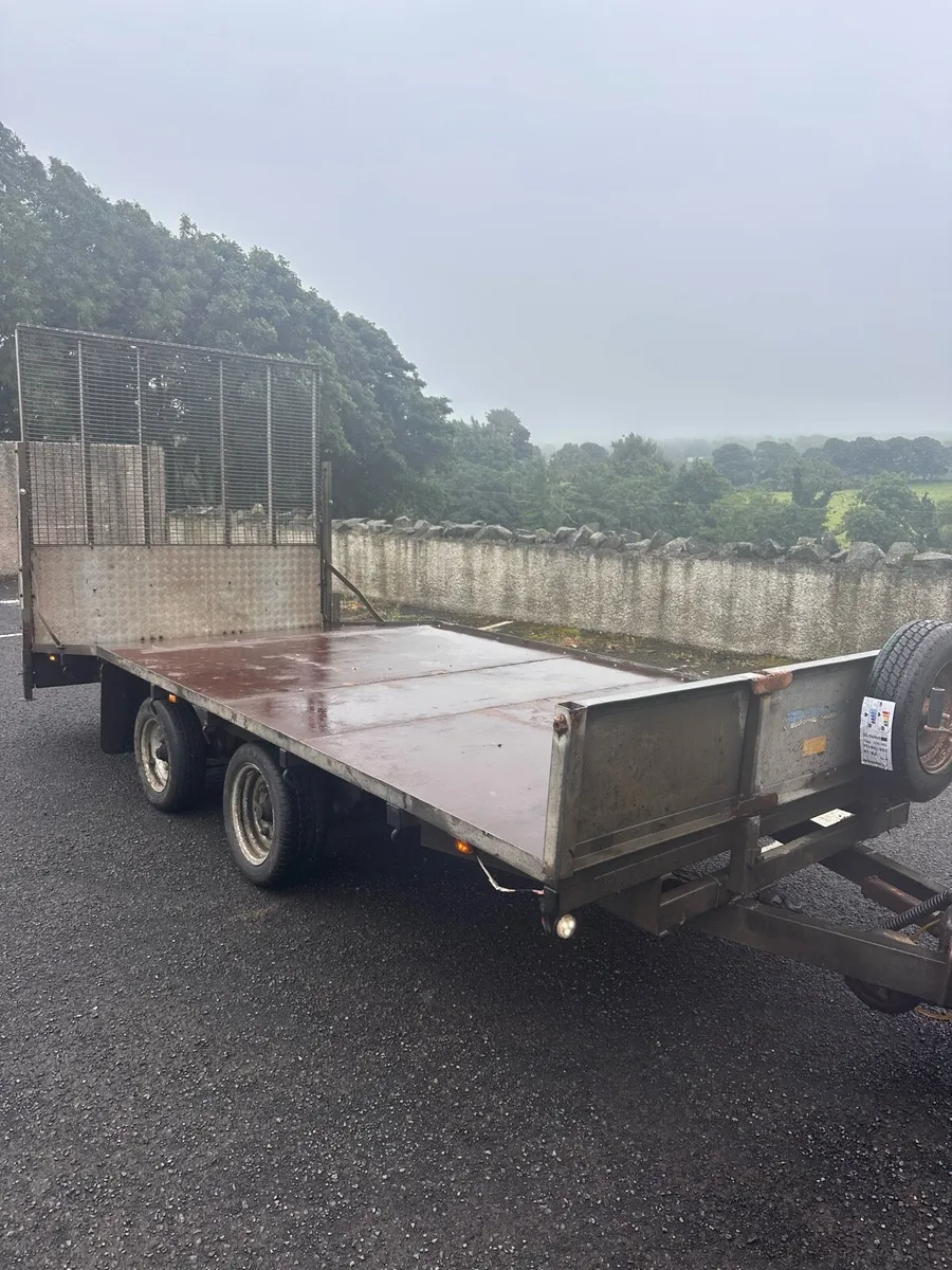 14ft beaver tail low loader trailer - Image 3