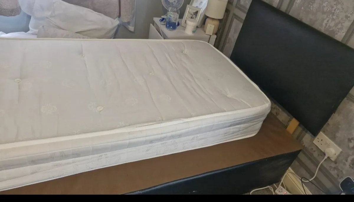 Bed & Base & Headboard - Image 2