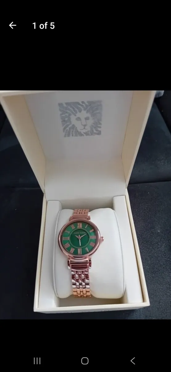 Annie KLEIN Rose Gold watch new with box - Image 1