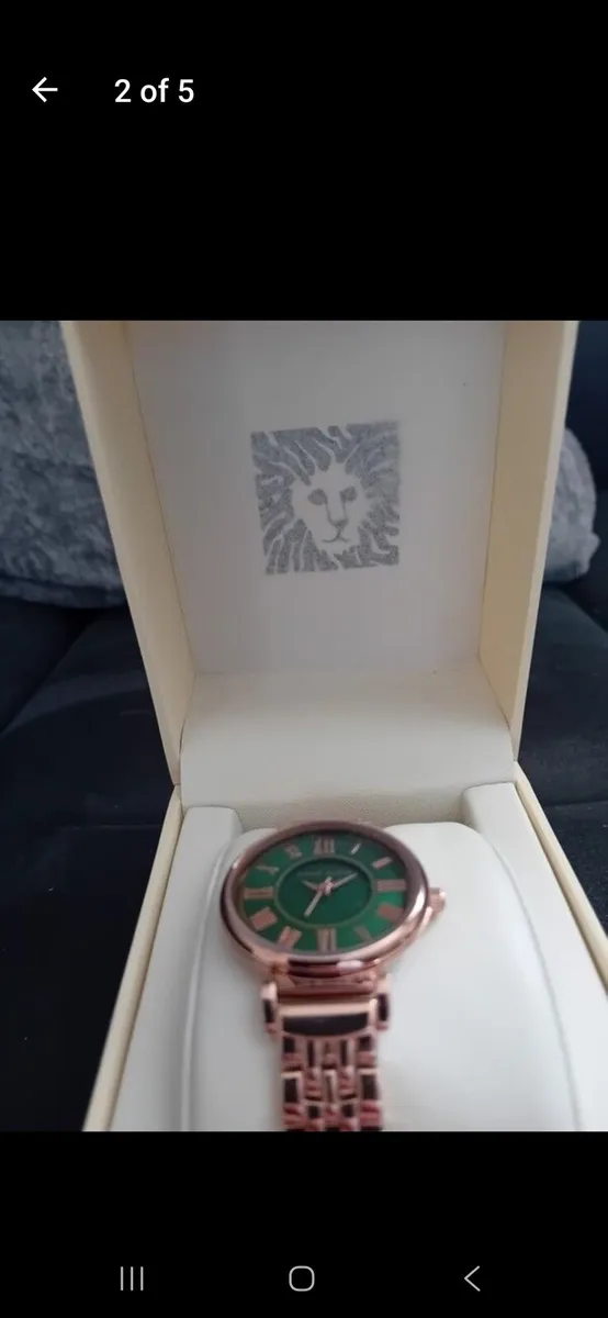Annie KLEIN Rose Gold watch new with box - Image 2