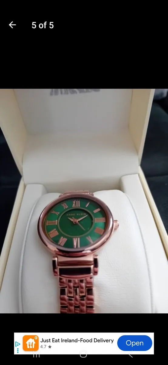 Annie KLEIN Rose Gold watch new with box - Image 4
