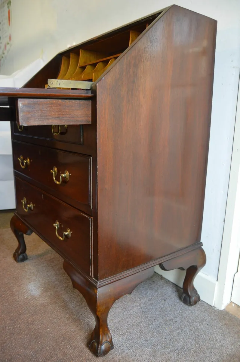 Antique Bureau Desk - Image 4