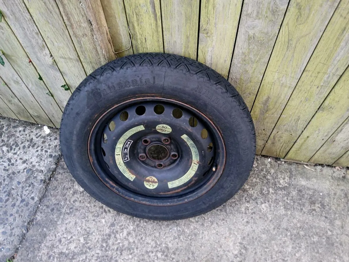 Mercedes space saver wheel and tyre - Image 1