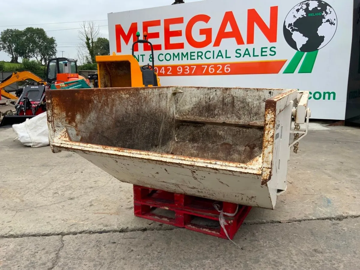 CONQUIP 2000kg SELF TIPPING CRANE SKIP.......246. - Image 3