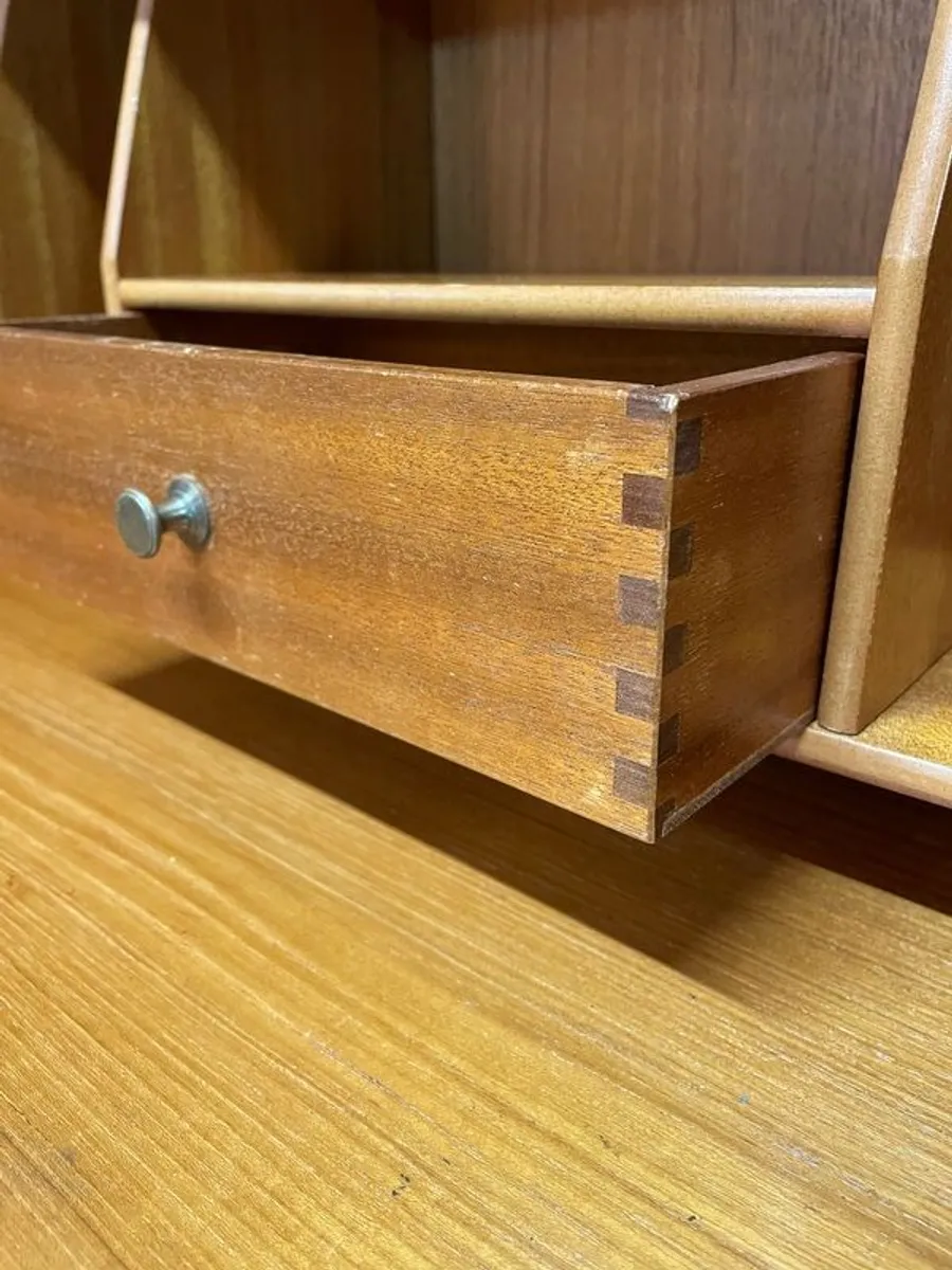 Mid-Century Teak Bureau Cabinet by Nathan Furniture - Image 4