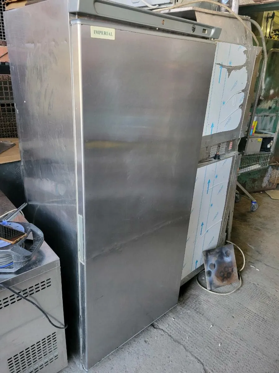 Fridge Upright Stainless Steel IMPERIAL - Image 1