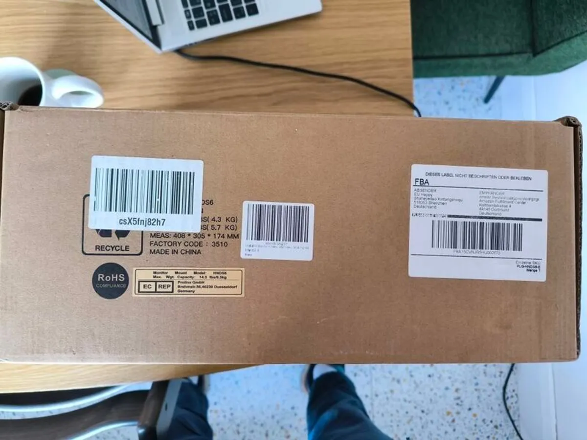 Unopened Huanuo Full Motion Desk Mount - Image 2