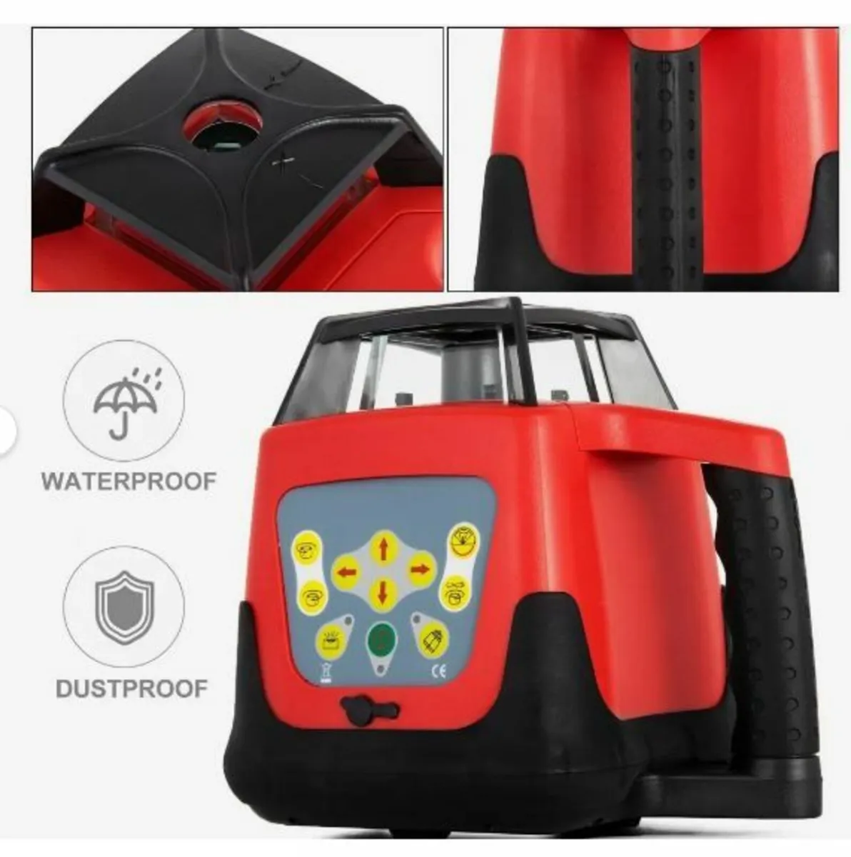 Red Laser Level Rotary Self Leveling Measuring - Image 3