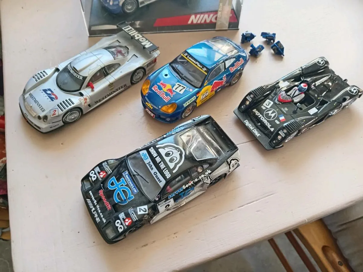 Scalextric cars. - Image 1