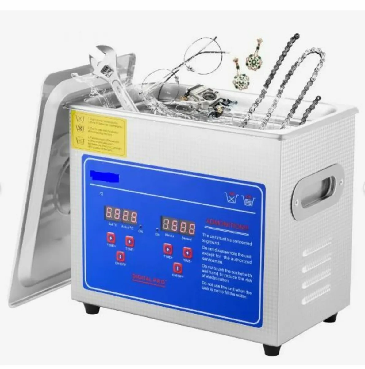 3L Ultrasonic Cleaner Machine Stainless - Image 1
